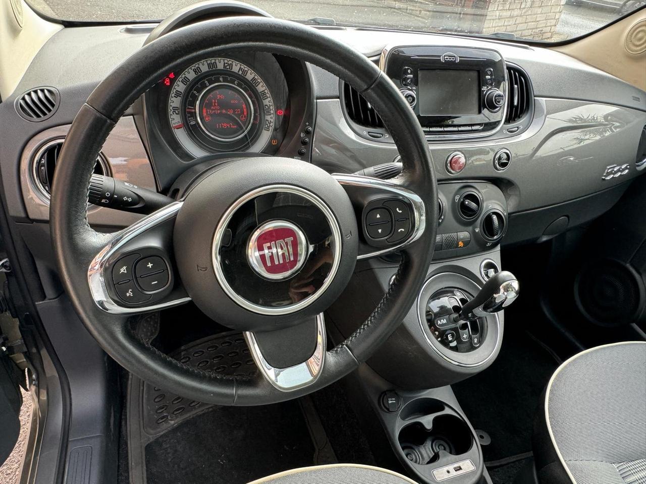 Fiat 500 1.2 Lounge neopatentati, automatica, tetto panoramico