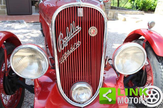 FIAT Balilla 508 spider RESTAURATA