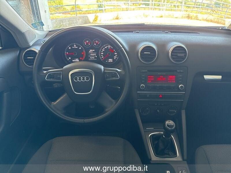Audi A3 II 2008 Sportback Diesel Sportback 1.6 tdi Attraction 90cv