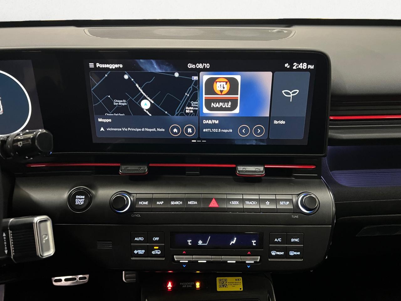 Hyundai Kona 1.6 gdi hev NLine 2wd 138cv dct KM0