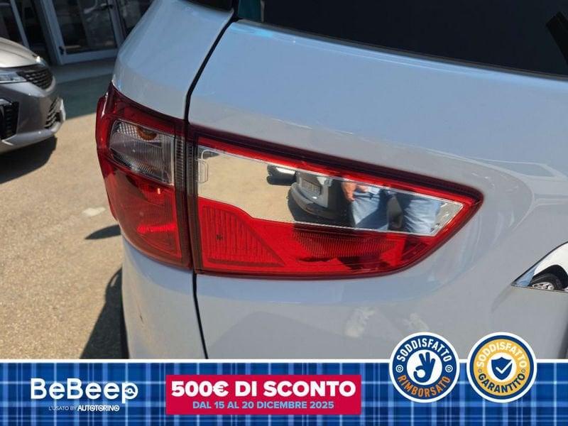 Ford EcoSport 1.5 ECOBLUE TITANIUM S&S 95CV MY20.25