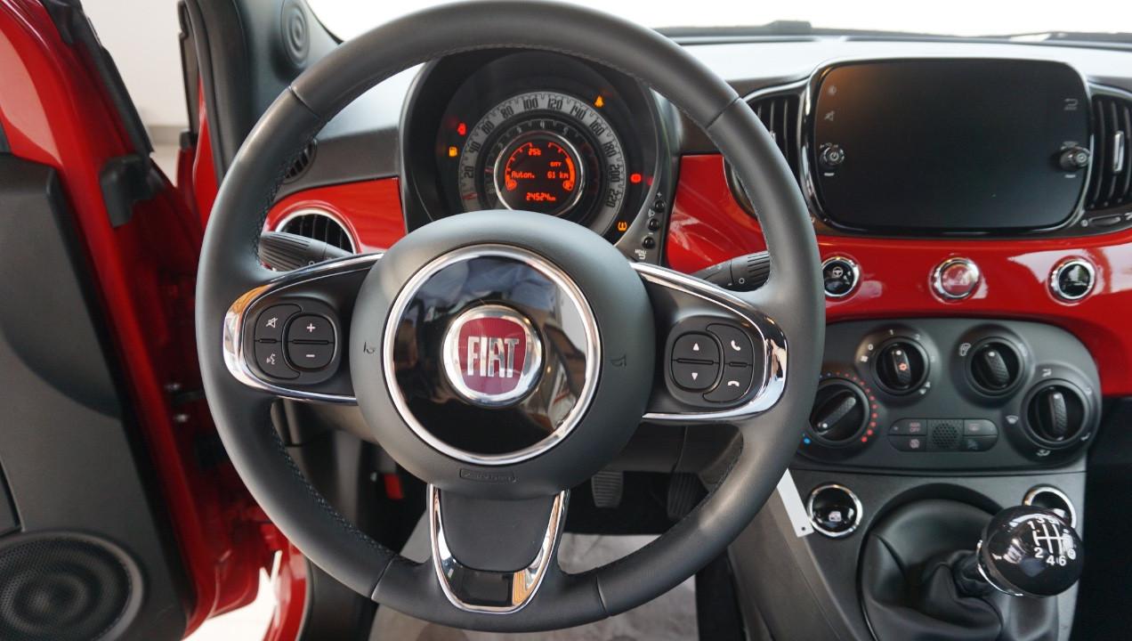 Fiat 500 1.0 hybrid (Red) 70cv