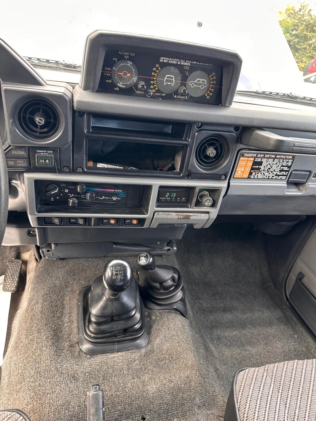 Toyota Land Cruiser II 2.5 turbodiesel Hard-top BJ73