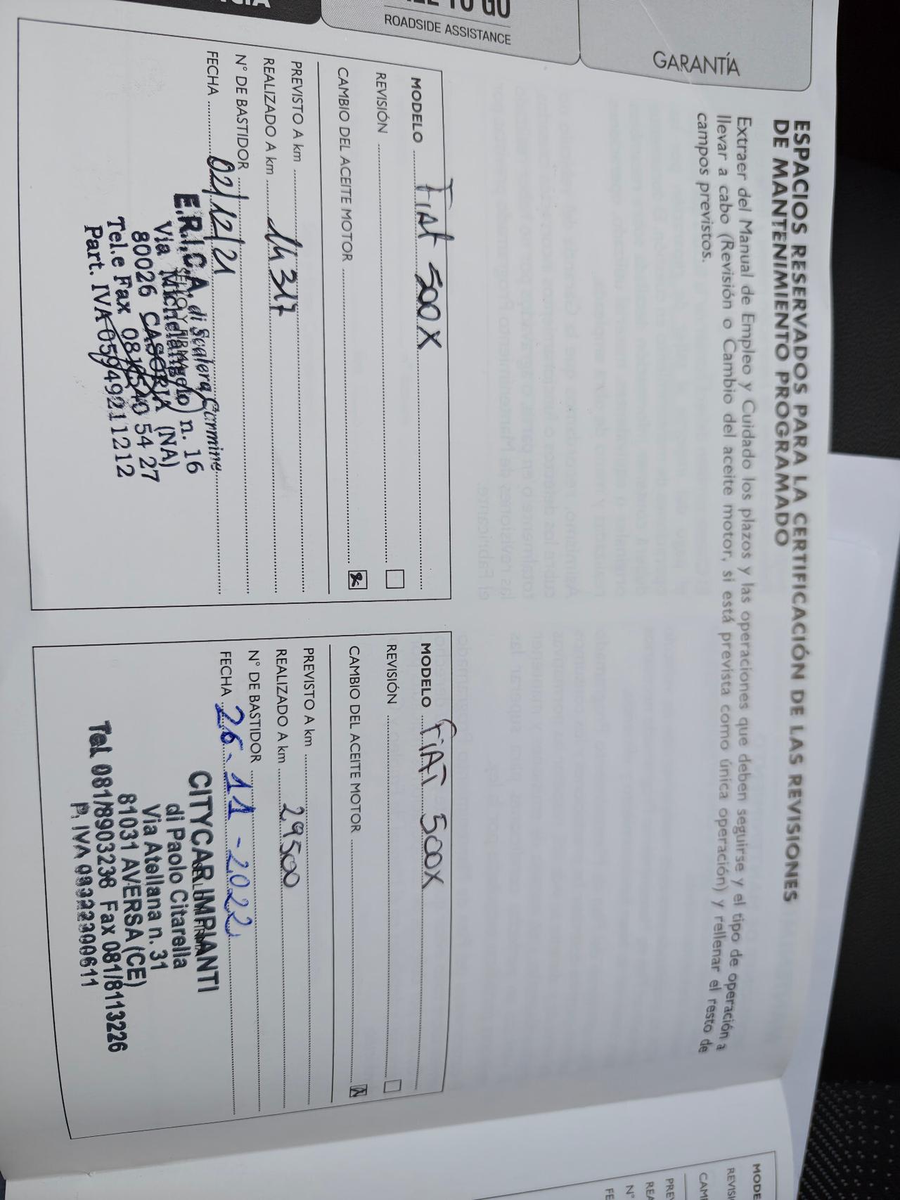 Fiat 500X 1.0 T3 120 CV Sport