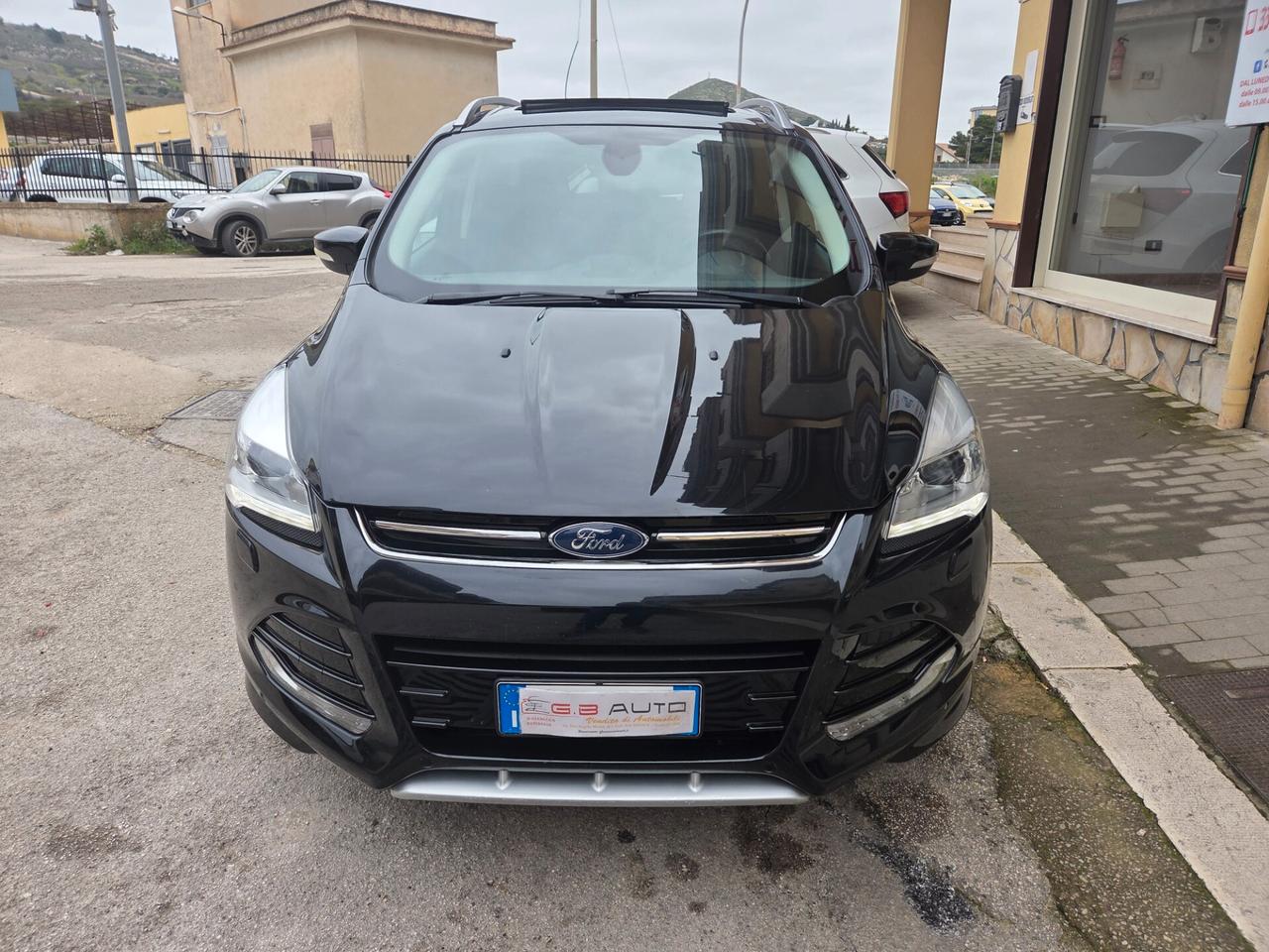 FORD KUGA TITANIUM X 2.0 TETTO APRIBILE KM110000 CERTIFICATI