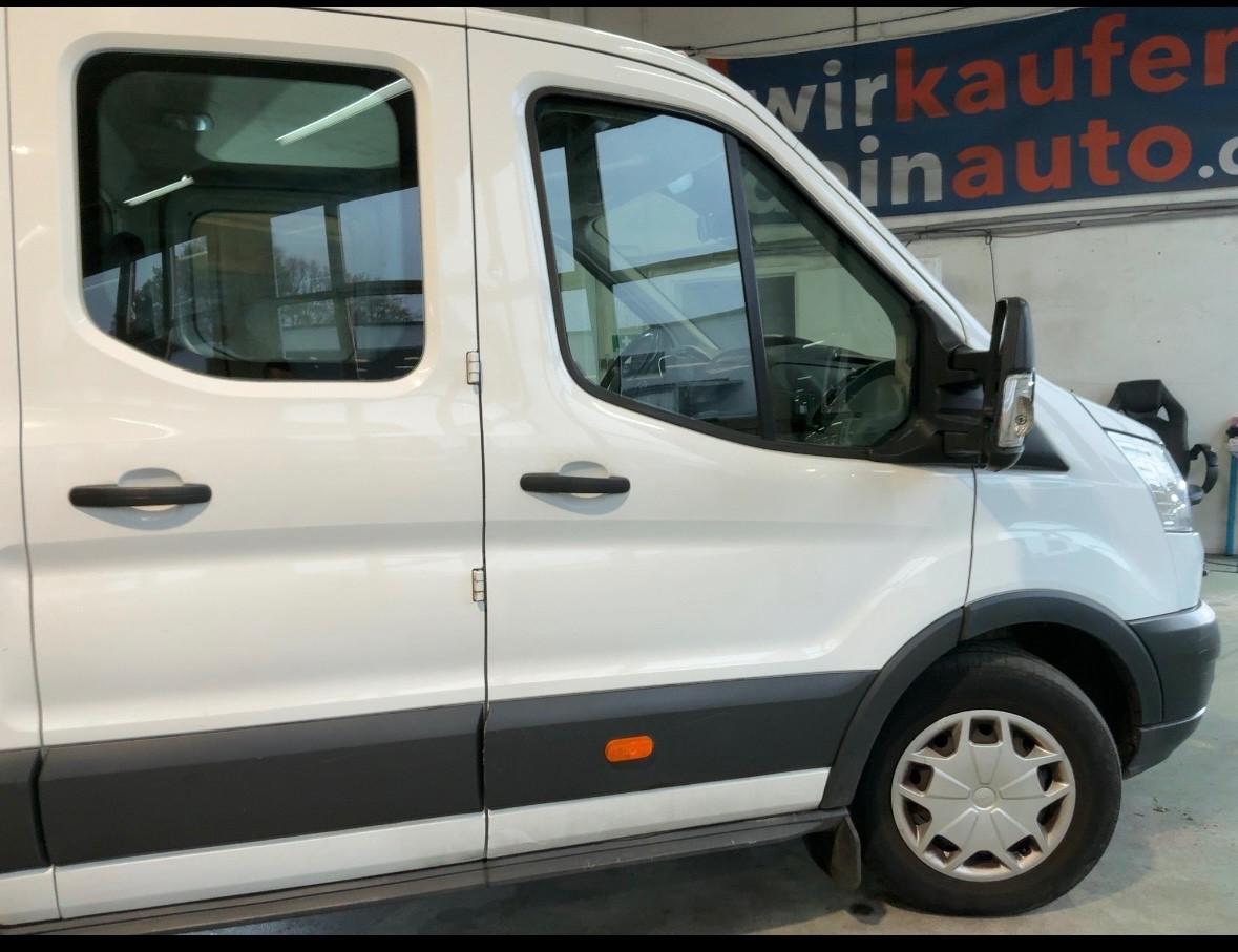 Ford Transit 2.0TDCi Doppia Cabina Cassone Cassonato 7 posti Dropside Doubke