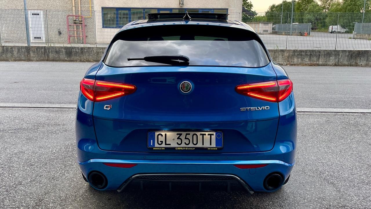 ALFA ROMEO STELVIO 2.2 VELOCE TURBODIESEL Q4 210 CV - TETTO, PELLE, FULL LED