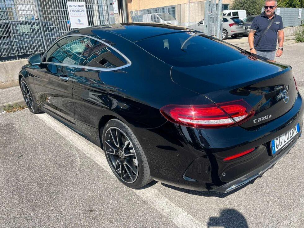 Mercedes-benz C 220 d Auto 4Matic Coupé Premium Plus TETTO NAVY LED 19