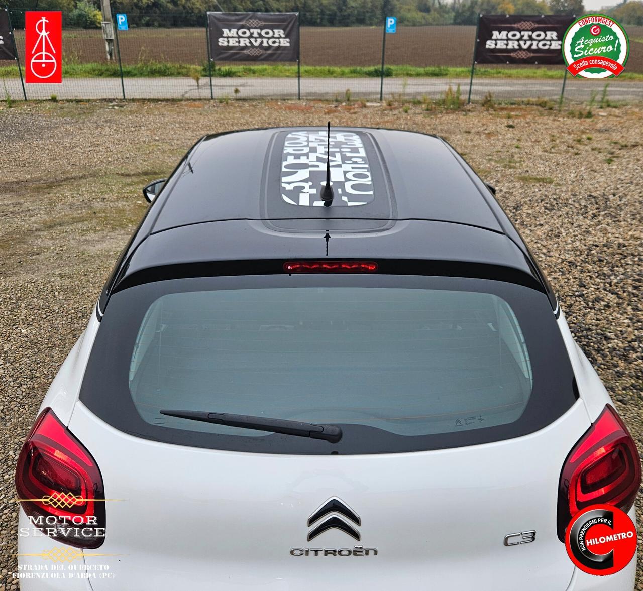 Citroen C3 1.2 benzina 65000km da 79€ mese