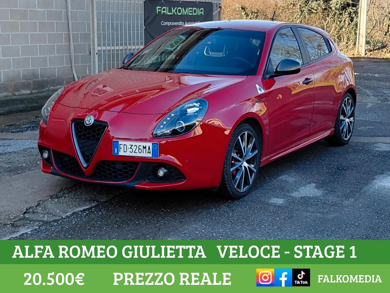 Alfa Romeo Giulietta Veloce stage 1 Garanzia 12 m.