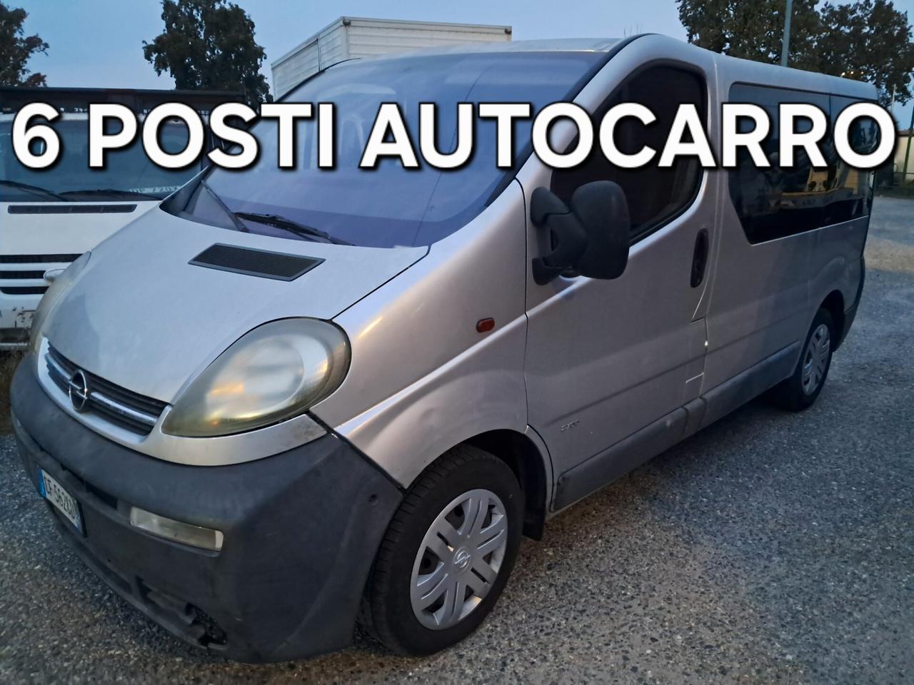 VIVARO 6 POSTI AUTOCARRO