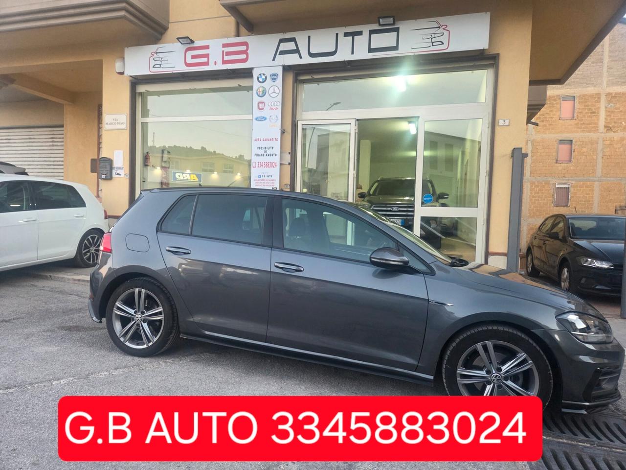 VW GOLF 7.5 ANNO 2018 R LINE 2.0 TDI 150 CV KM CERTIF