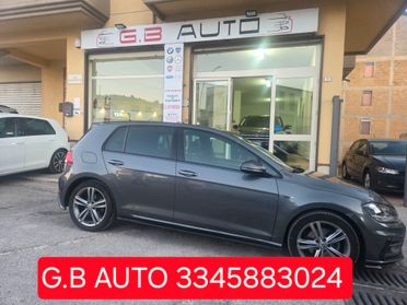 VW GOLF 7.5 ANNO 2018 R LINE 2.0 TDI 150 CV KM CERTIF