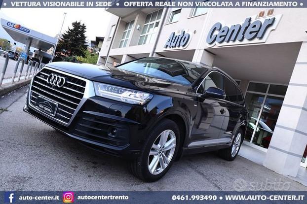 Audi Q7 50 TDI quattro S-LINE SLINE 7POSTI GANCIO