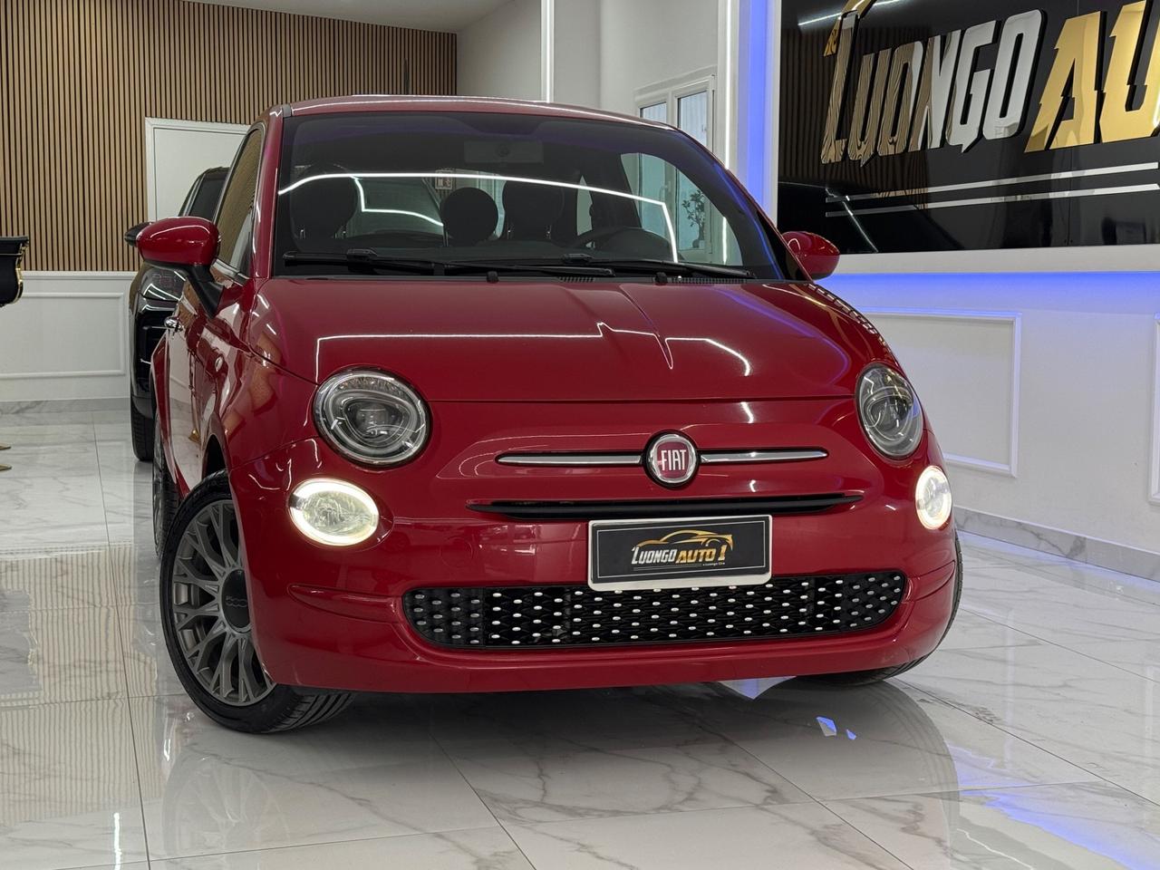 Fiat 500 1.0 Hybrid Red Full Optional