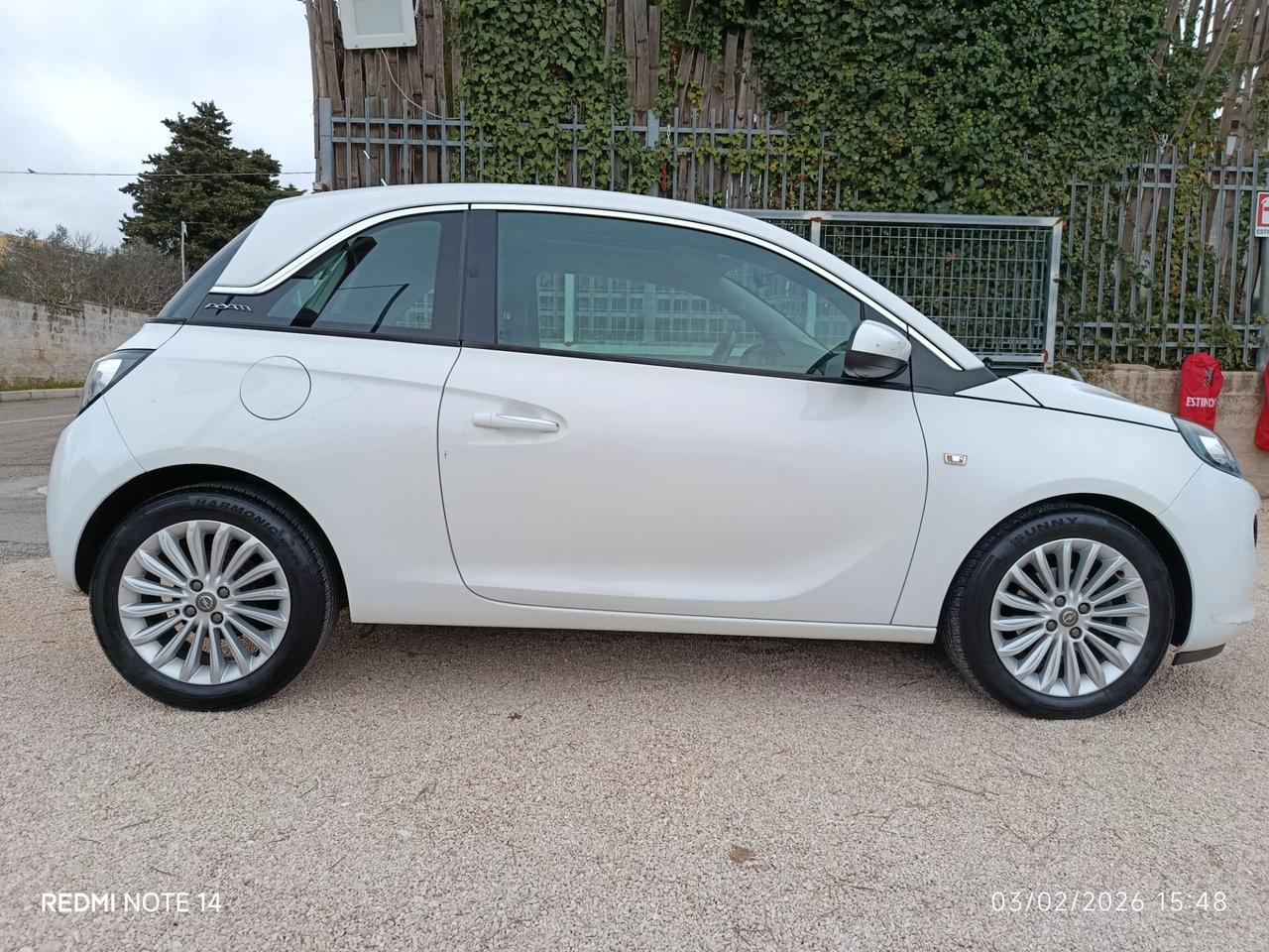 Opel Adam 1.4 87 CV GPL Tech White/Black Link