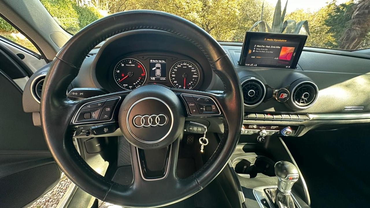 Audi A3 SPB 35 TDI S tronic Admired 2019 PERFETTA leggi testo