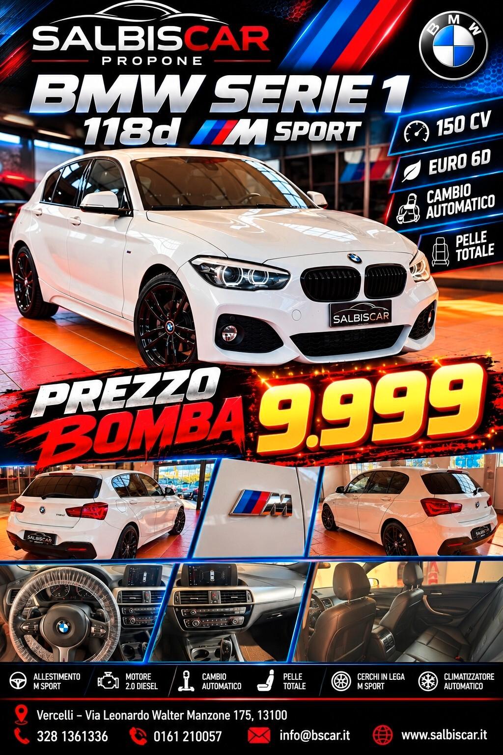 Bmw 118 SERIE 1 M SPORT 150 CV