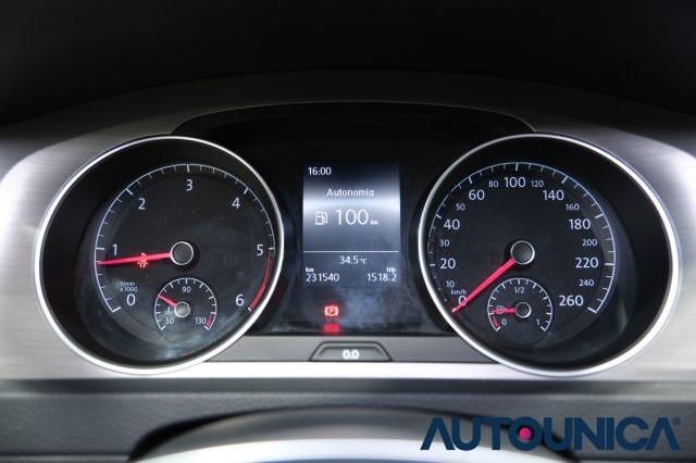 VOLKSWAGEN Golf 1.6 TDI 110 CV 5PORTE BLUEMOTION TECHNOLOGY