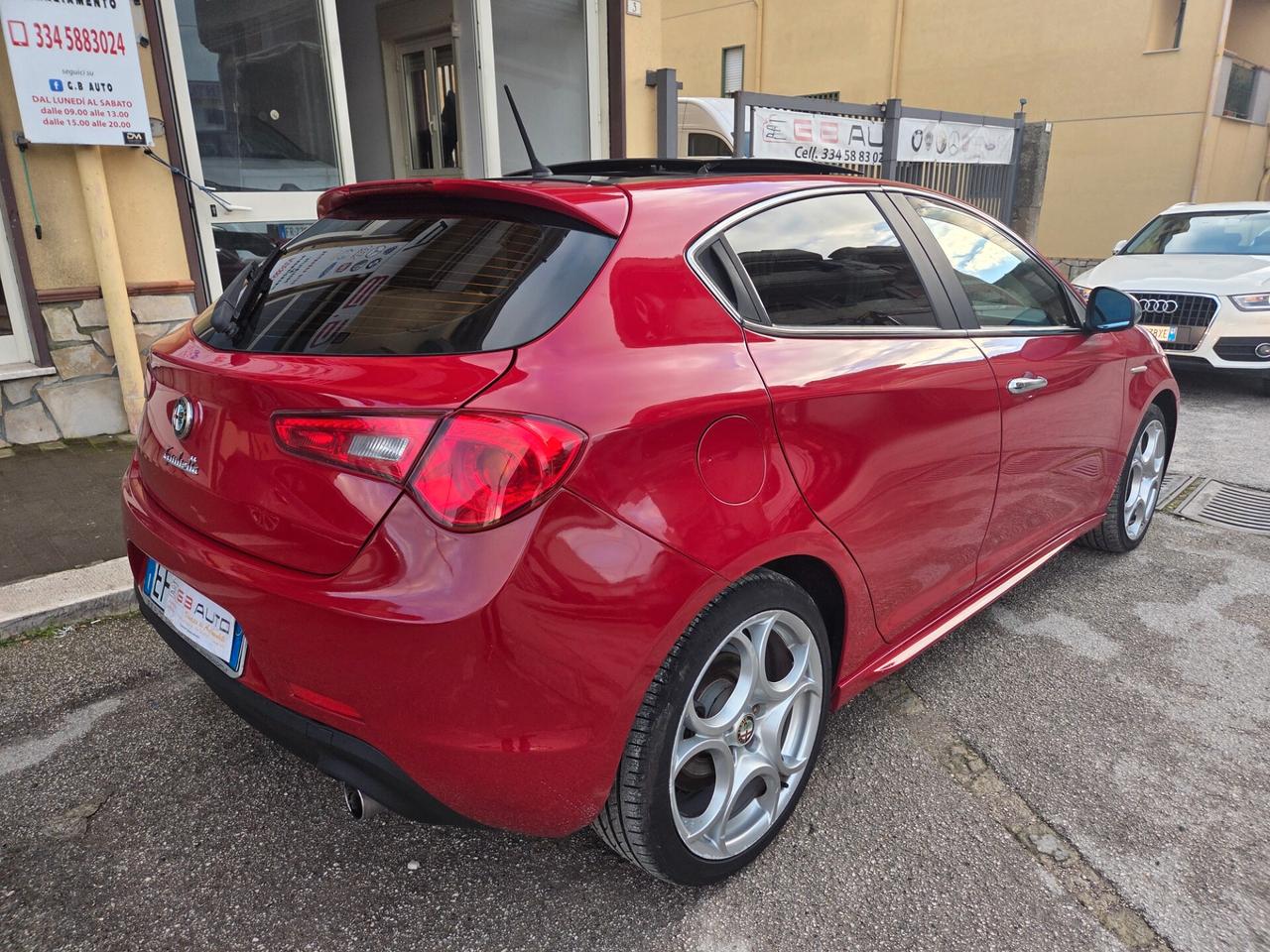 ALFA GIULIETTA 2.0 JTDM TETTO APRIBILE KM 120000 CERTIF