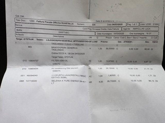 MG HS 1.5T-GDI AT Luxury BENZINA/GPL TETTO PANORAMICO