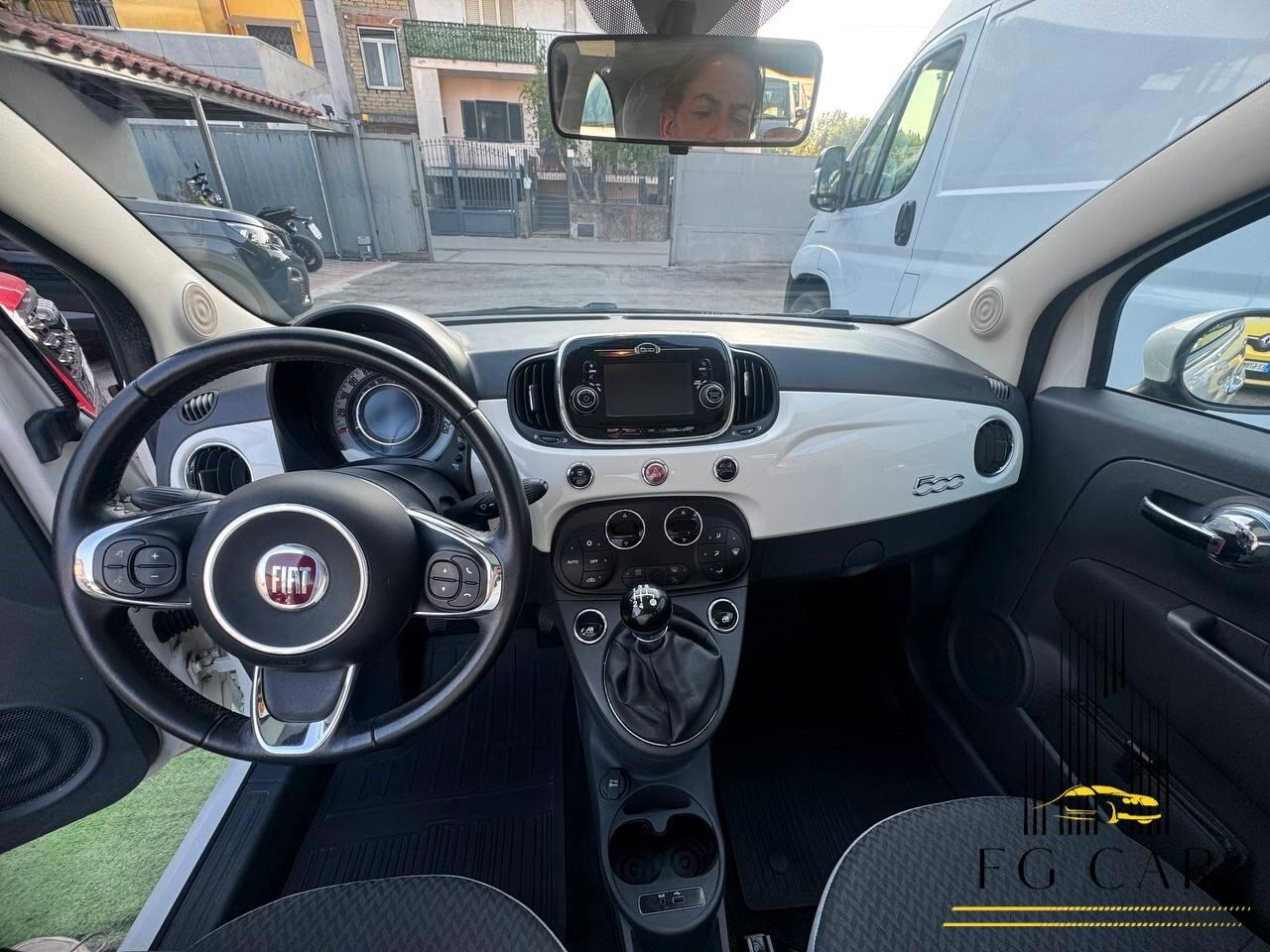 FIAT 500 1.2 LOUNGE 69 CV BENZ 11/2017