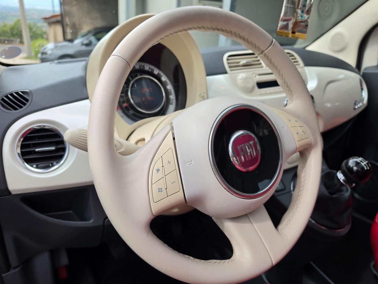 Fiat 500 1.2 Lounge *Pelle*Tetto*bianco perla