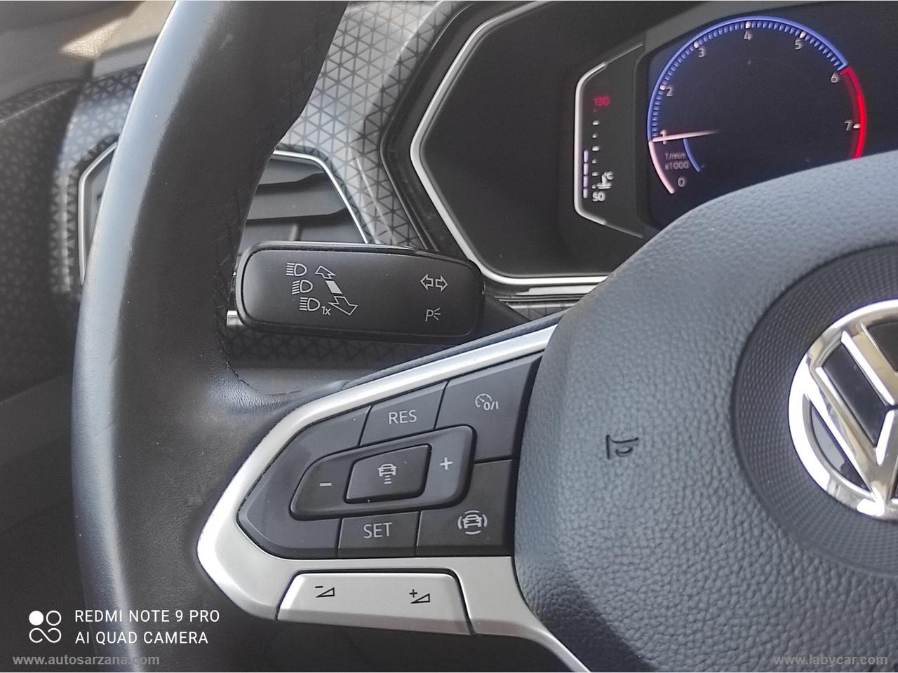 VOLKSWAGEN T-Cross 1.0 TSI 115 CV FUN BMT 3 ANNI GARANZIA -- 15GG SODDISFATII O RIBORSATI