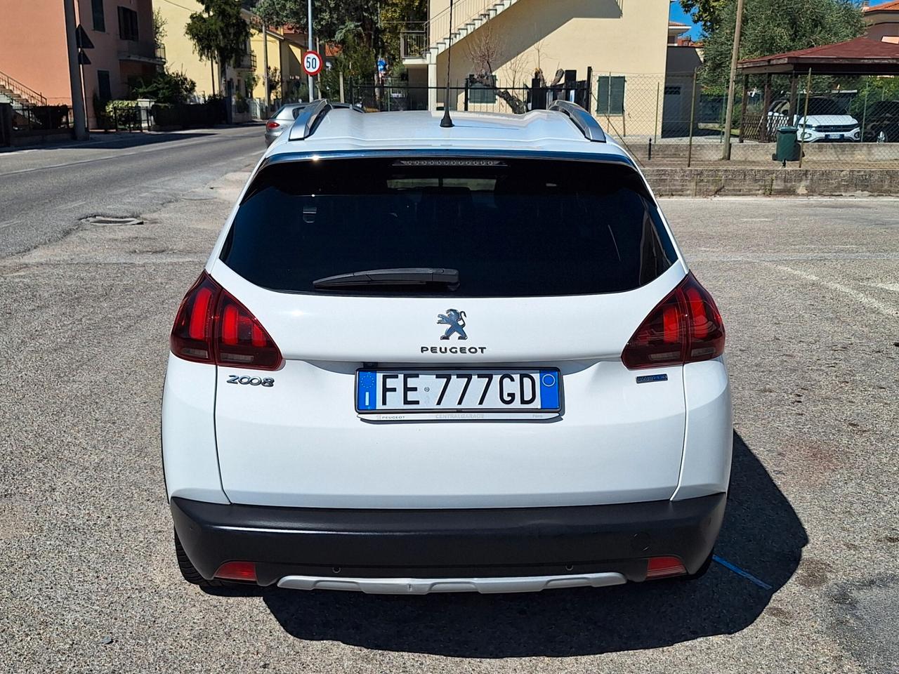 Peugeot 2008 BlueHDi 100 GT Line UNICAPROPIETARIA KM CERTIFICATI NAVI PELLE €6B