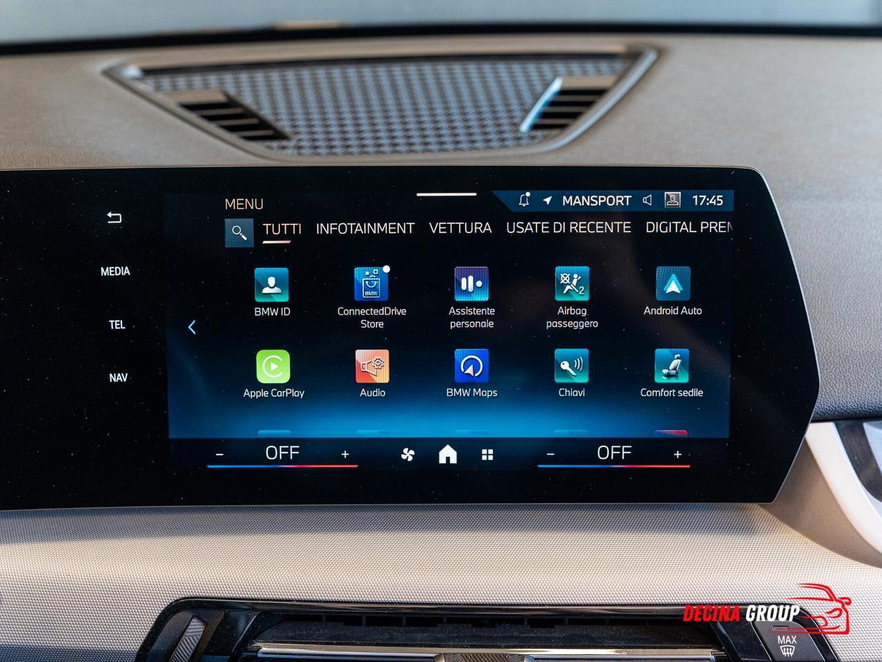 Bmw X1 xDrive 20d xLine TETTO-DISPLAY CURVO