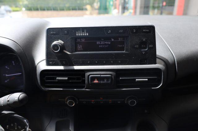 CITROEN Berlingo 1.5 BlueHDi 76 CV Van 3 Posti Tel Cruise Clima Eu6