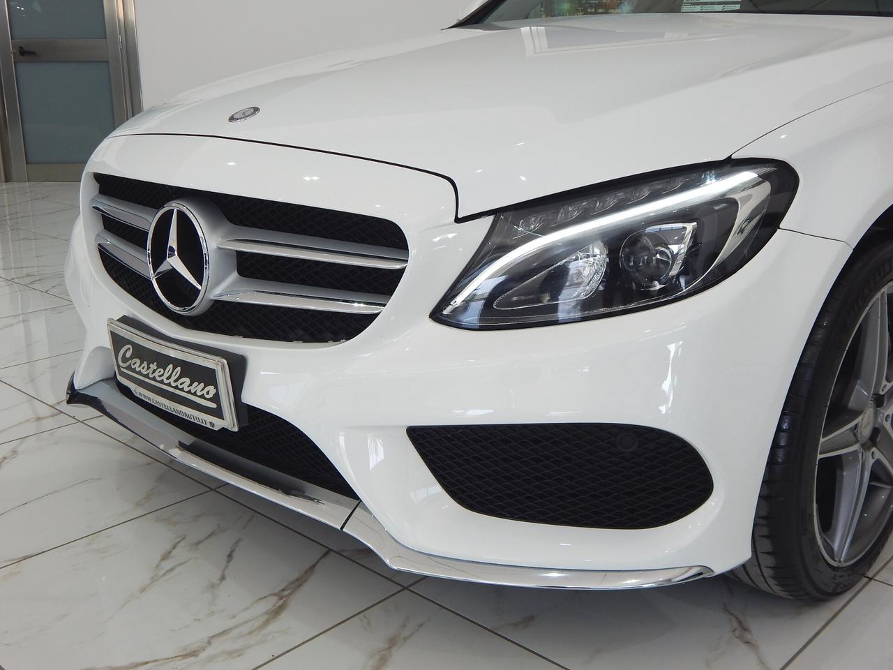 Mercedes-Benz C 250 d SW Premium 4matic Aut. TETTO-NAVI-PELLE-PARK-LED