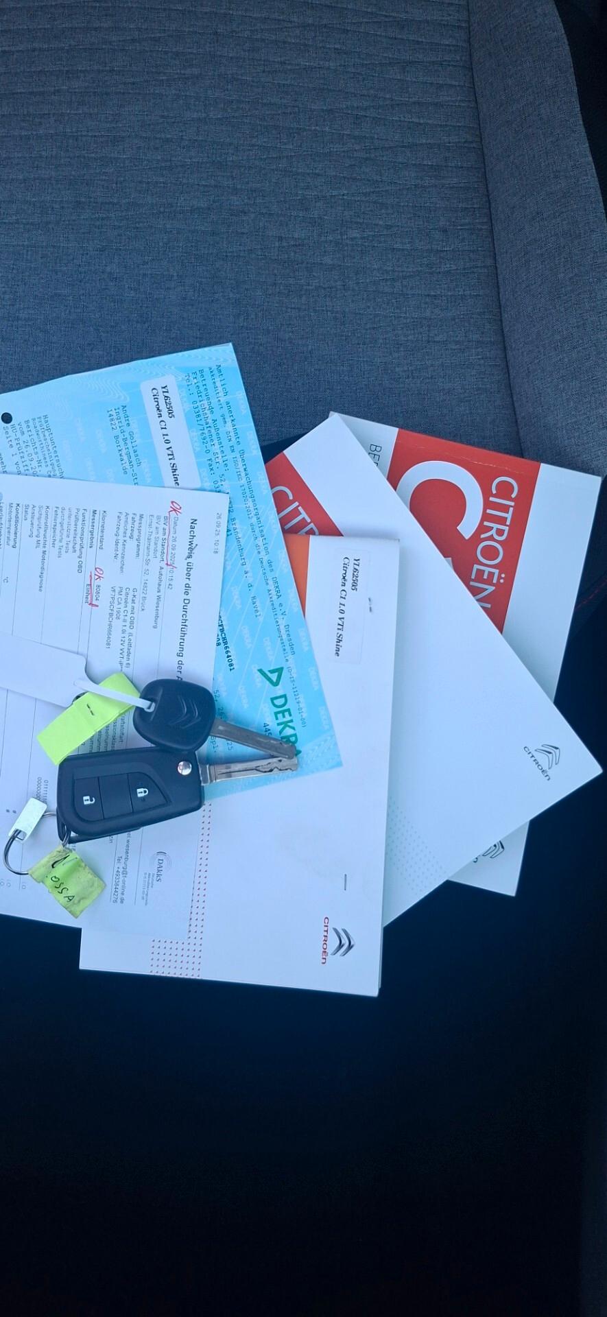 Citroen C1 VTi 68 5 porte Shine GARAN. 12 MESI