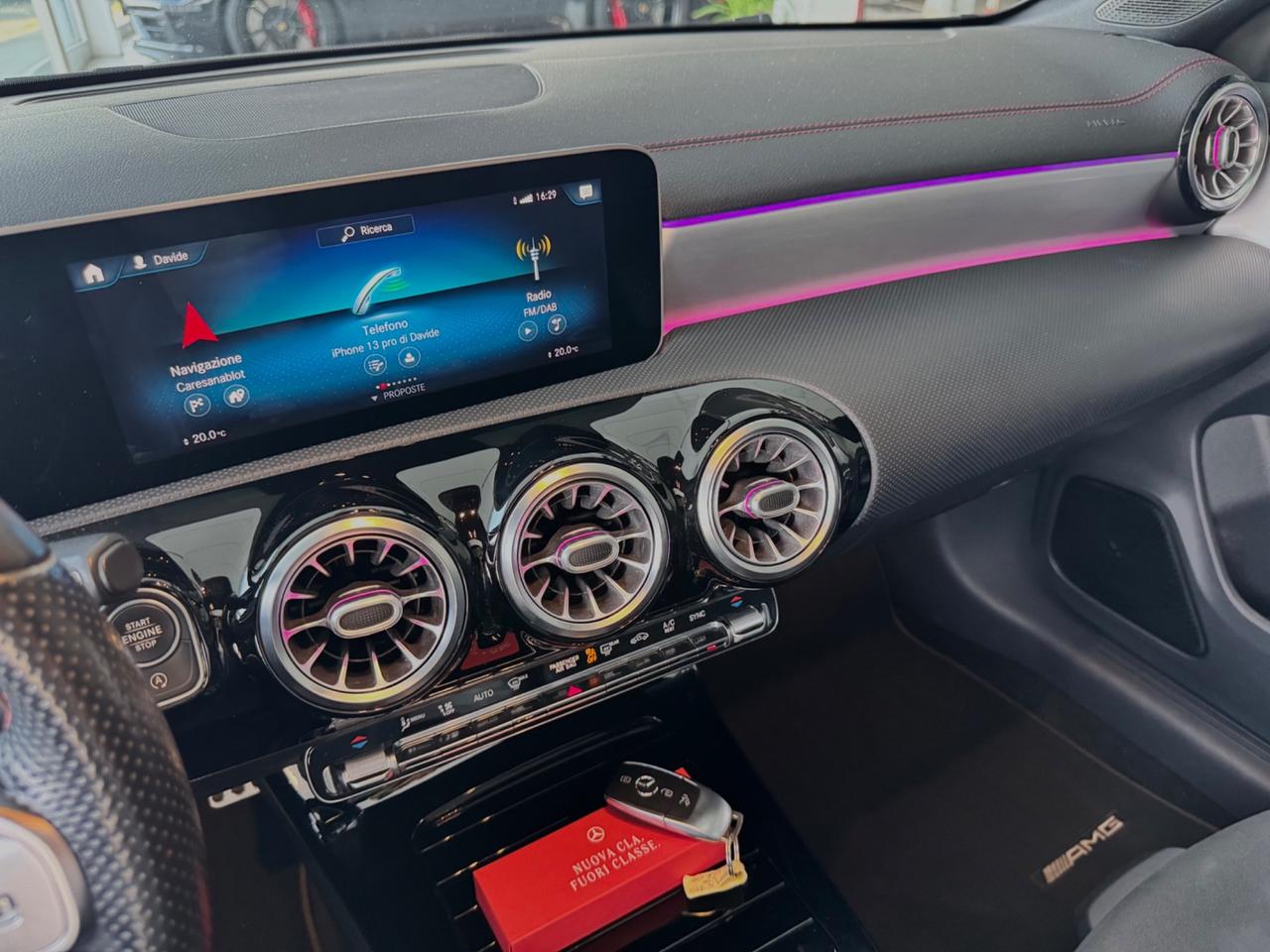 Mercedes CLA 180d Premium AMG TETTO AMBIENT LIGHT