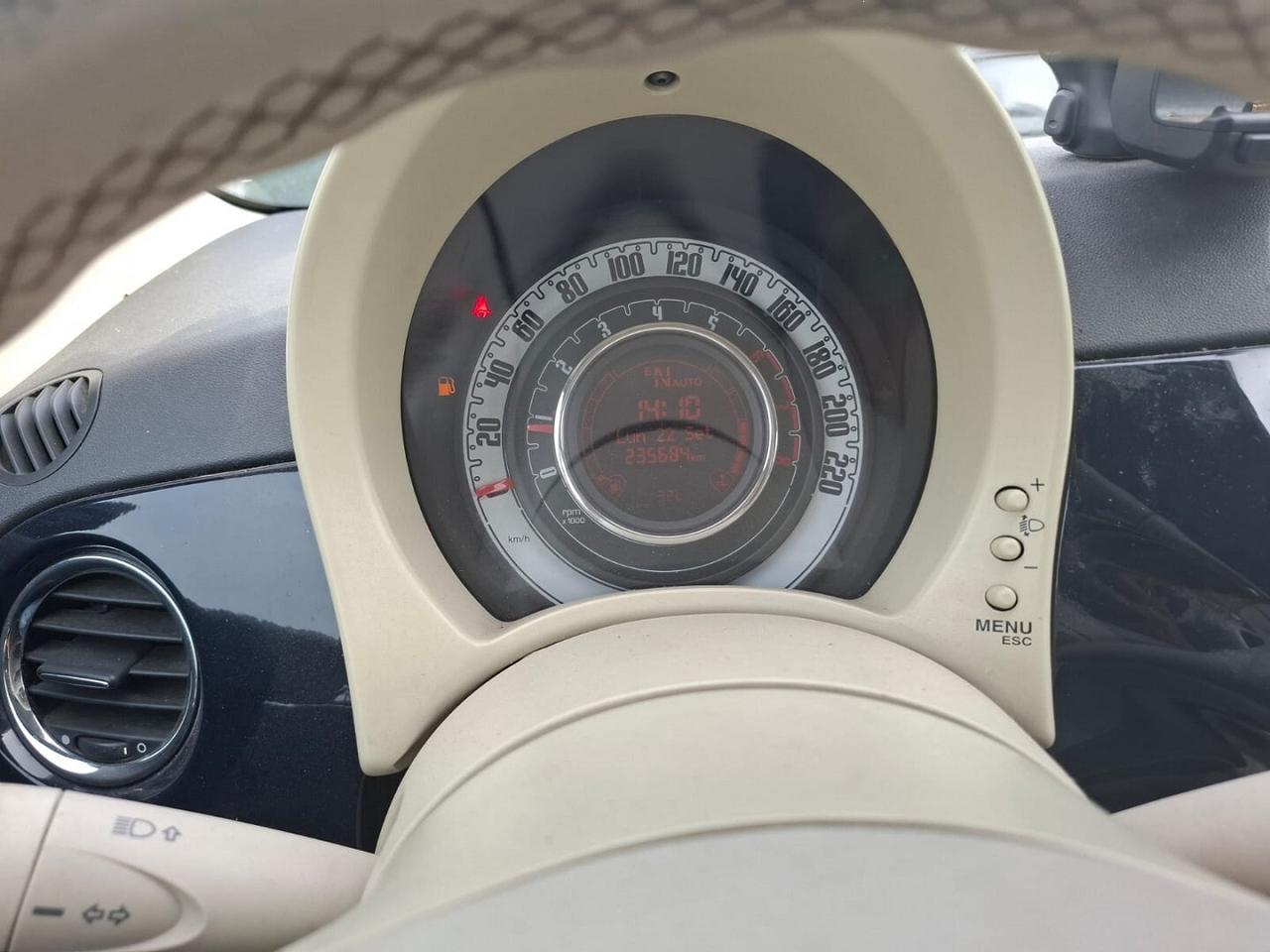 FIAT 500 C CABRIO INCIDENTATA AUTOMATICA