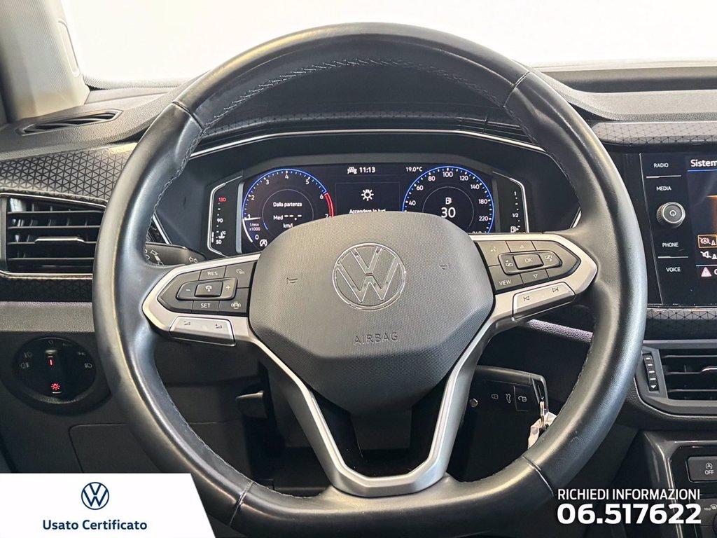 VOLKSWAGEN T-cross 1.0 tsi advanced 110cv del 2021