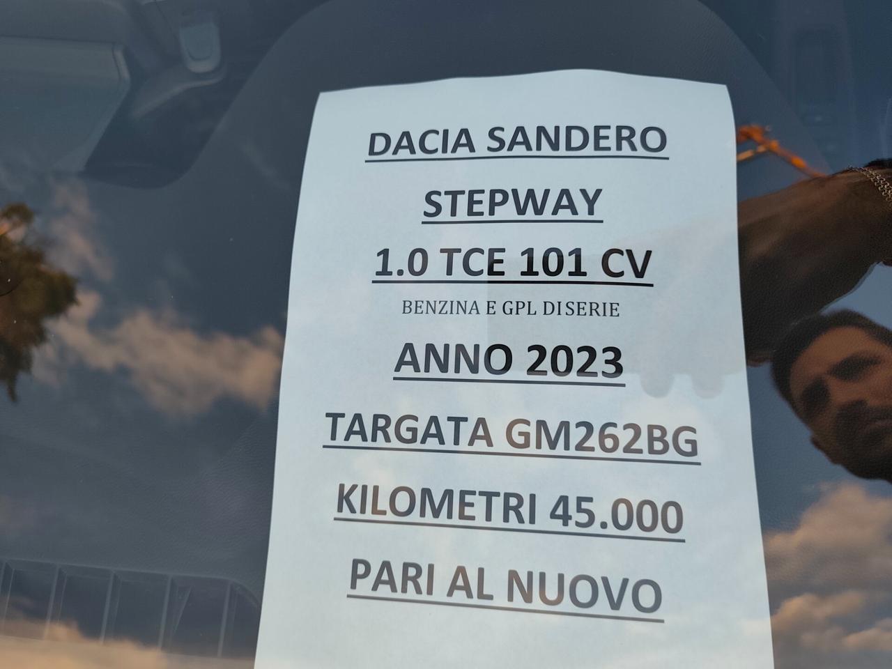 Dacia Sandero Stepway 1.0 BENZINA E GPL DI SERIE