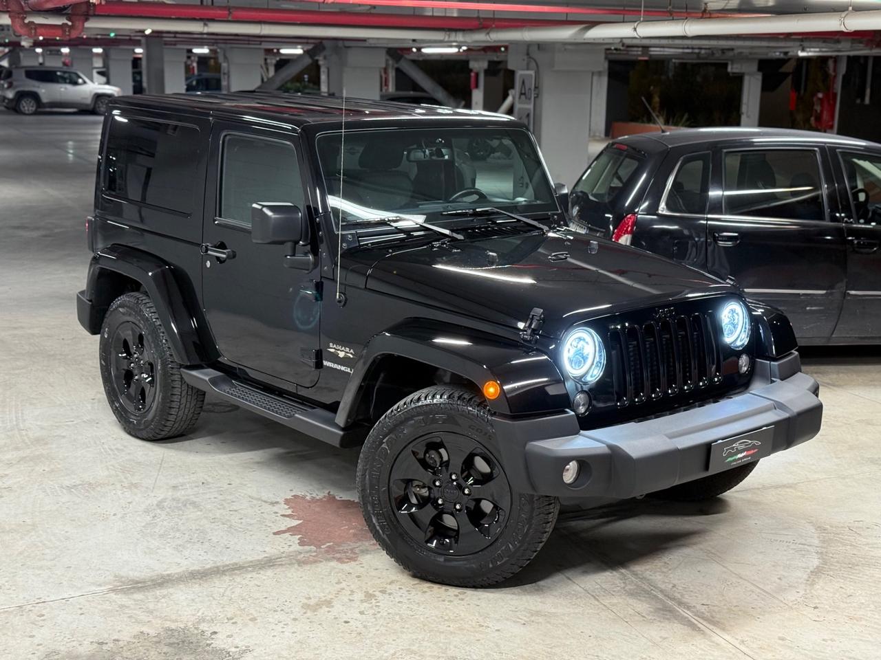 Jeep Wrangler 2.8 CRD 200cv Sahara - GANCIO TRAINO