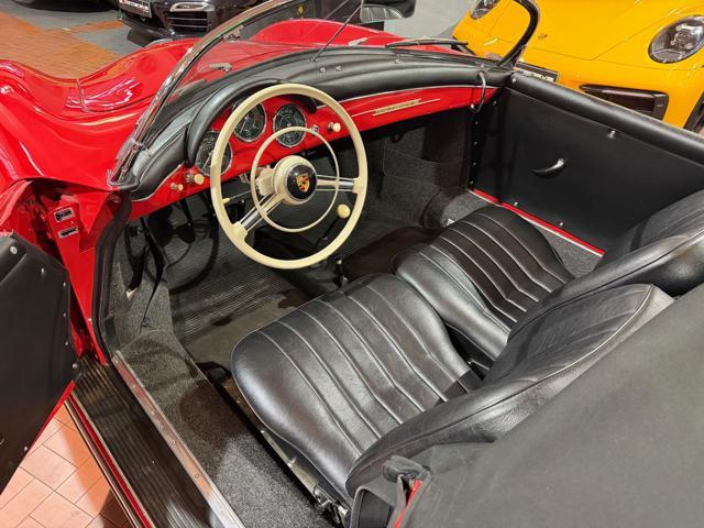 PORSCHE 356 Speedster 1600 A -Matching color-Pelle Nera