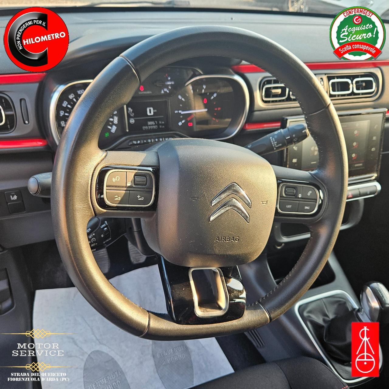 Citroen C3 1.2 Benz Shine FULL UNIPRO DA 89€ MESE