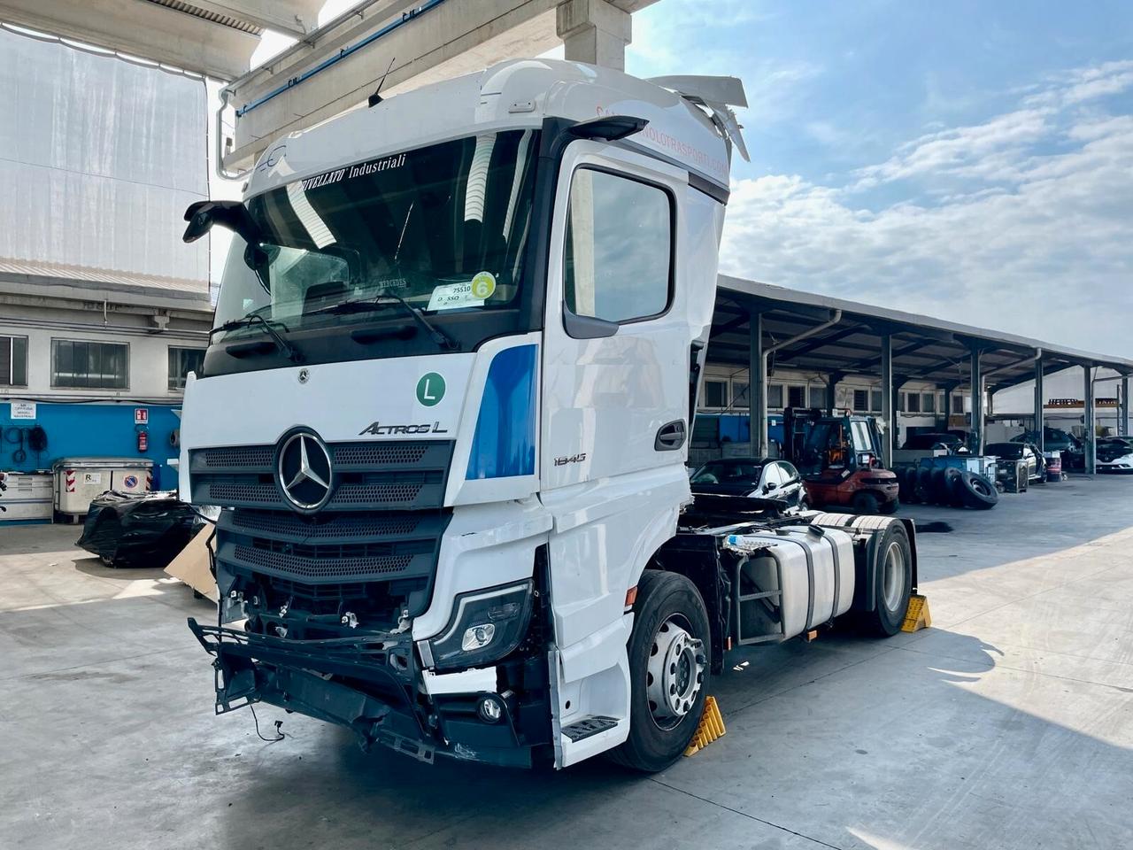 Mercedes Benz Actros 18-45 ** EURO 6 ** MIRROR CAM *VEICOLO SINISTRATO