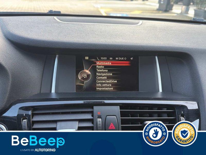 BMW X4 XDRIVE20D MSPORT AUTO