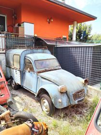 Citroen 2cv AK 400 1977 frurgonetta da restaurare