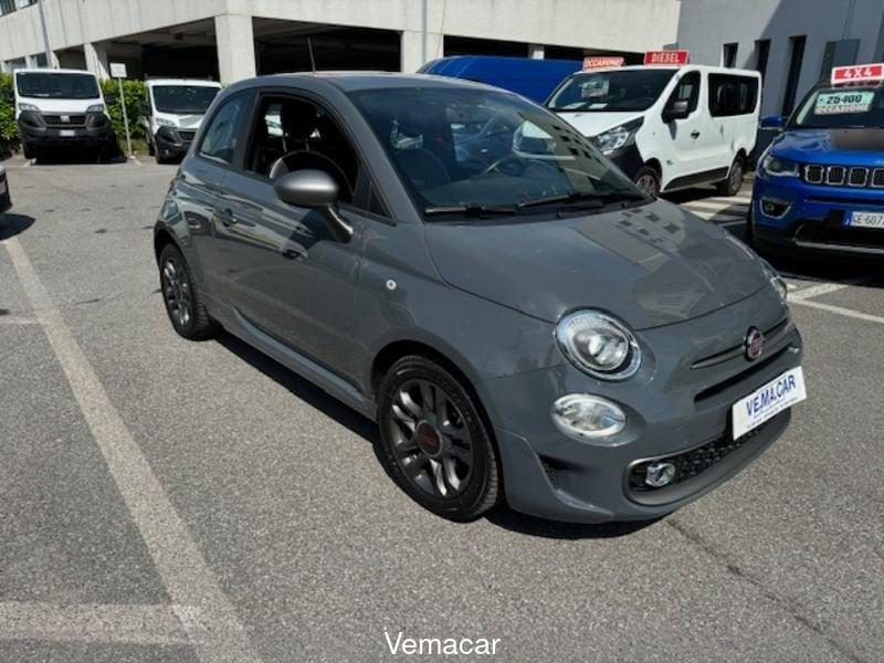 FIAT 500 1.0 Hybrid Sport-RADIO 7"-CAR PLAY - SOLO KM 61800- OK NEOPATENTATO !