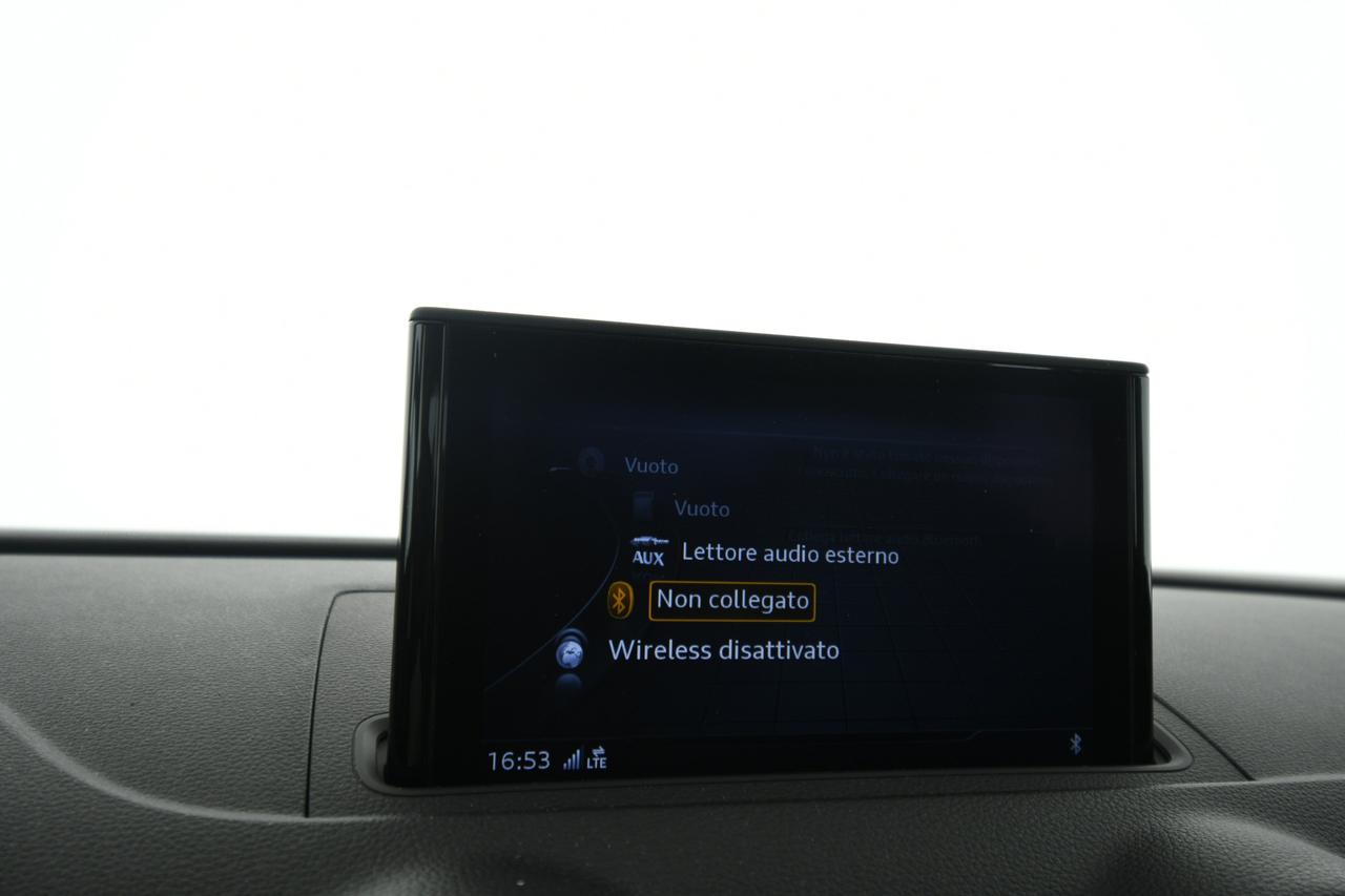 AUDI A3 Sportback 40 1.4 tfsi e-tron Sport s-tronic ACC+LED+BLUETOOTH