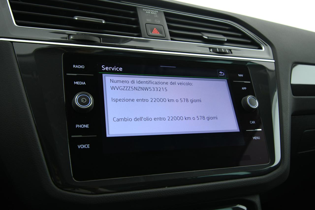 VOLKSWAGEN Tiguan 2.0 tdi Elegance 150cv dsg CAMERA+APP CONNECT+ACC