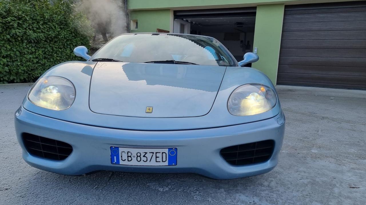 Ferrari 360 Spider F1 asi prima vernice book sempre italiana