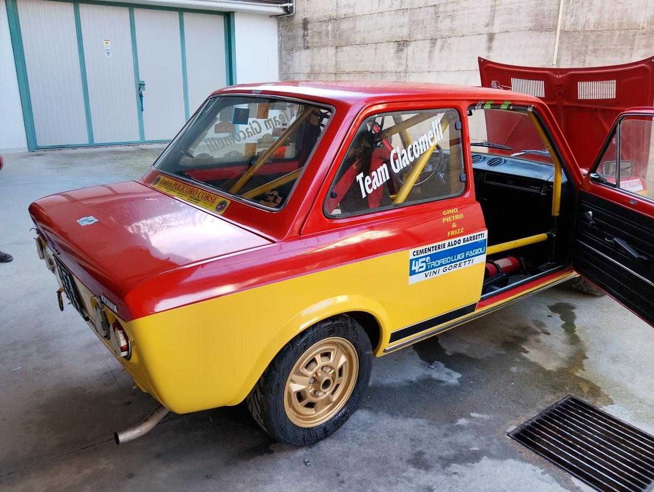 Fiat 128 Fiat 128 Rally by Giacomelli, auto da corsa