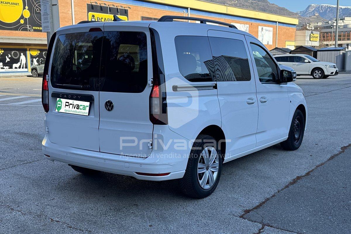 VOLKSWAGEN Caddy Pianale Ribassato 2.0 TDI 122 CV DSG Life