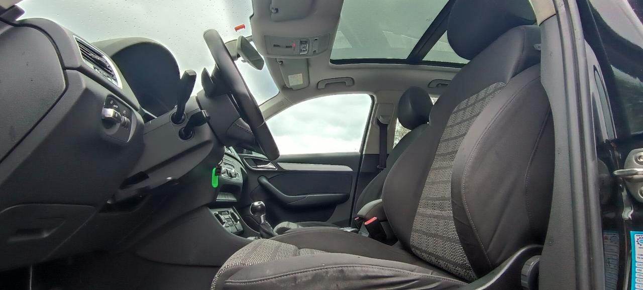 Audi Q3 2.0 TDI 150 CV STRONIC TETTO PANORAMICO
